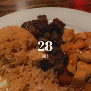 Steak &amp; Chicken Hibachi Chicken Hibachi Steak