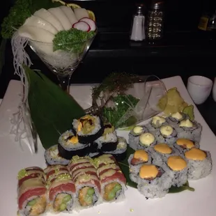 food, sushi and sashimi, sashimi, sushi