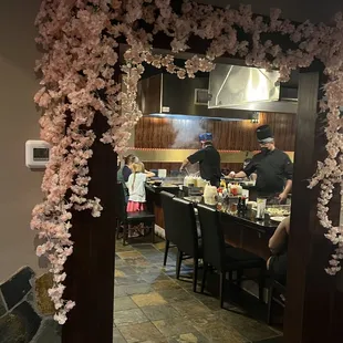 Hibachi area