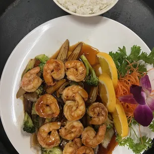 Shrimp Teriyaki