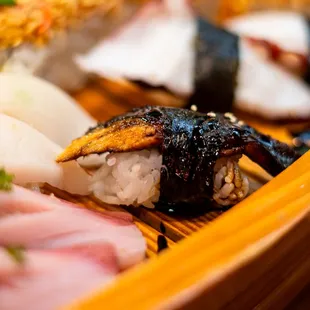 food, sushi and sashimi, sushi, sashimi