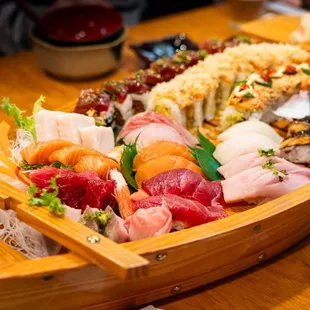 sashimi, food, sushi, sushi and sashimi