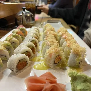 Sushi bar with the boys