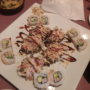 Big Papa and California roll.