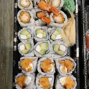 Assorted rolls