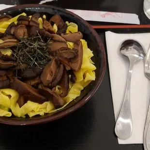 Fuji-Don with shitake