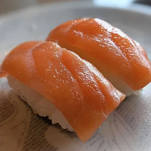 salmon sushi