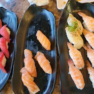sushi and sashimi, food, sashimi, sushi
