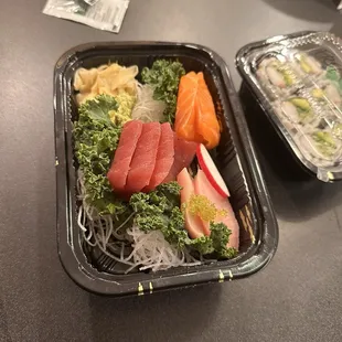 Sashimi appetizer