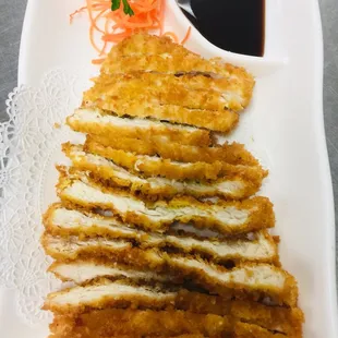 Chicken Katsura appetizer