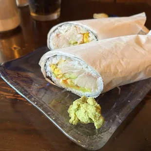 Hamachi Burrito