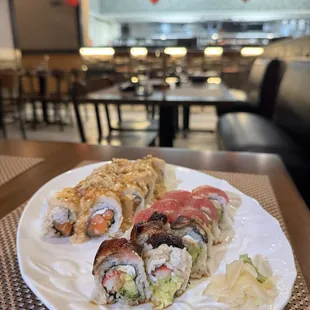 sushi and sashimi, sushi, sashimi, food