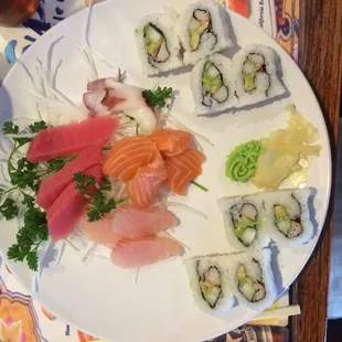 Sashimi lunch