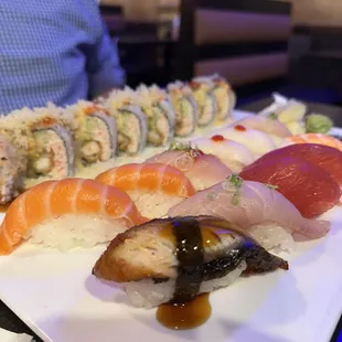 sushi, sashimi, food, sushi and sashimi