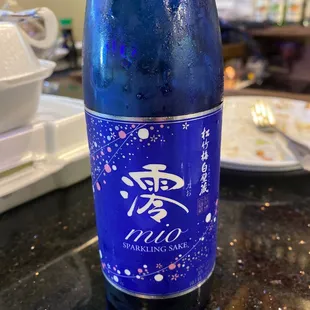 Great bar selection. This sake is awesome!