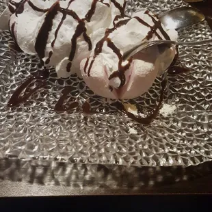 Strawberry mochi ice cream