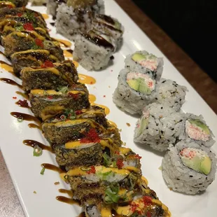 sushi and sashimi, food