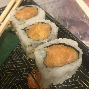 Spicy Salmon Rolls