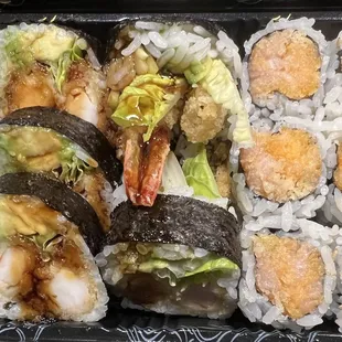 Shrimp Tempura &amp; Yellow Tail