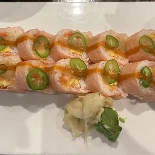 Flamingo roll