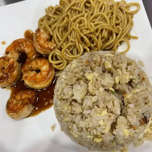 Shrimp Hibachi Lunch