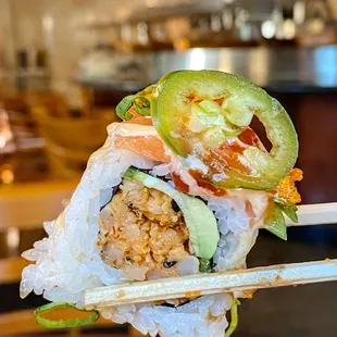 Sushi Combo E  . Sushi Buffet coming back sometime in August 2022.