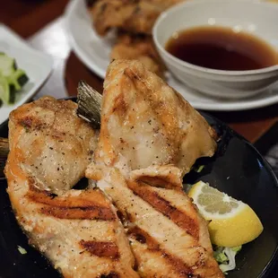 fish, seafood, grilled fish, grilled seafood, food