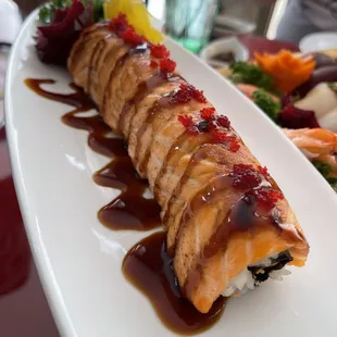 Baked Salmon Roll