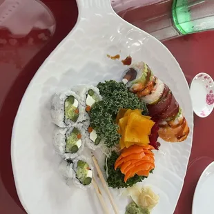 Joli Roll**  one with cream cheese, sweet veggie in it that was amazing