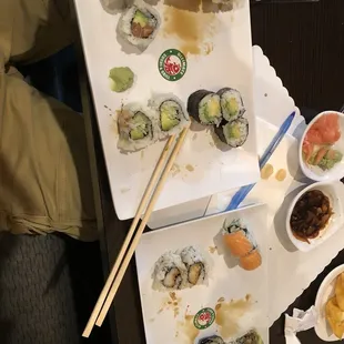 Eaten half of each #(41) #(43) #(44) #(45) #(49) #(51) #(55) #(70)