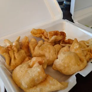 Crab Puffs. SOOO GOOD