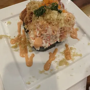 Volcano Roll... 4 pieces