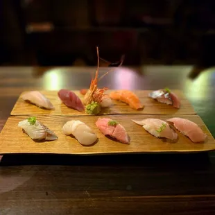 sushi and sashimi, sashimi, sushi, food