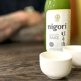 Unfiltered sake