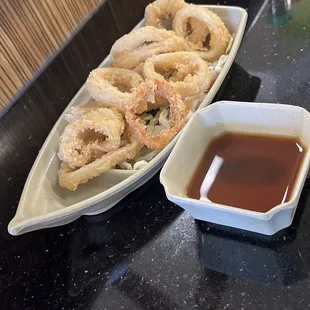 Fried calamari