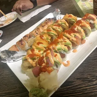 Lion King, Dynamite, Volcano