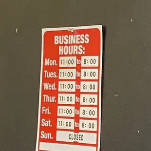 Business Hour