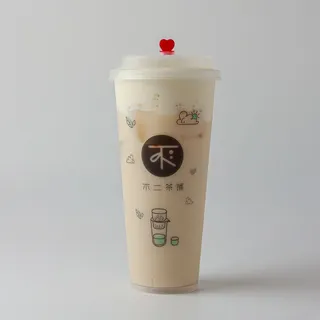 Rose Milk Tea with Cheese Foam