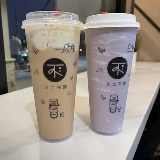 Signature Milk Tea with Oreo Cheese Foam