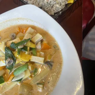 Red Curry with tofu