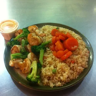 Shrimp Entrée only $6.99