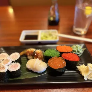 food, sushi, sashimi, sushi and sashimi