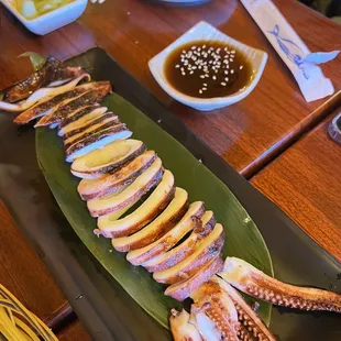 BBQ B-B-Q Squid