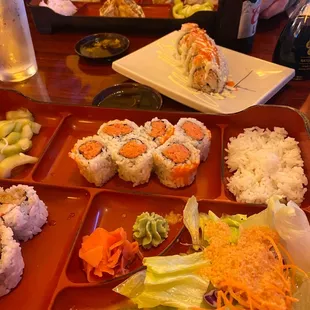 sashimi, sushi and sashimi, food, sushi