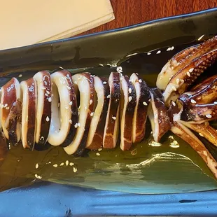 bbq B-B-Q Squid