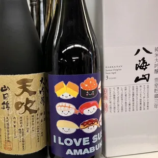 $21.99 sake recommended by Nate when I asked for a crisp sake (he said it is light and clean)