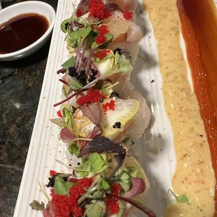 sashimi, sushi, sushi and sashimi, food