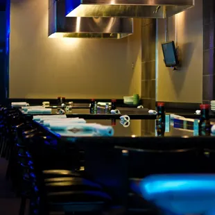 Dinner Teppanyaki service begins every night at 5pm