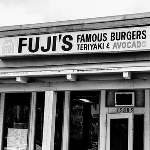 the front of the restaurant