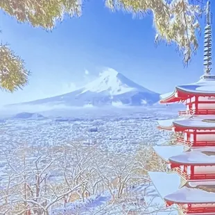 Mt Fuji Winter